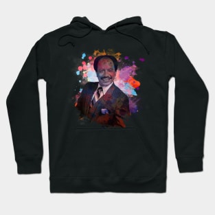 George jefferson - Watercolor Illustration Hoodie